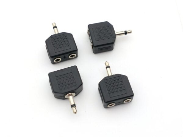 SE-L66 3.5mm Audio Conversion Head 1 Male to 2 Female Pack Of 100