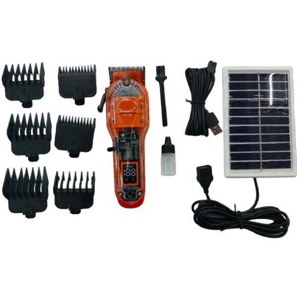 TM-T66 Timmer Solar Powered Hair Shaver