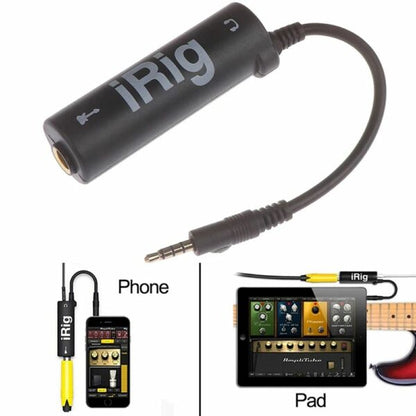 SE-L97 Irig Guitar Interface Amplitube Connector To Your Phone