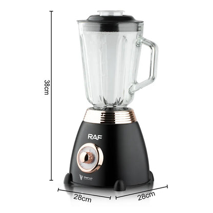 3 Speed Adjustable RAF Multifunctional Glass Blender