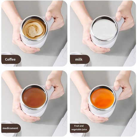 Home Portable Rechargeable Self Stirring Traveling Coffee Mug