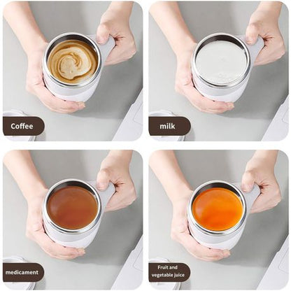 Home Portable Rechargeable Self Stirring Traveling Coffee Mug