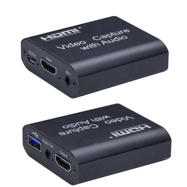 SE-L55 HDMI Video Capture With Audio, Loop Out And Mic In 4k x 2k