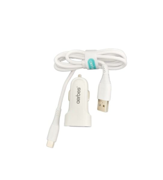 AB-Q538T Dual USB Type C Compatible Car Charger