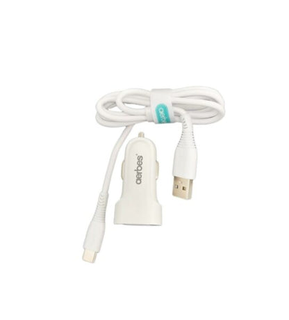 AB-Q538T Dual USB Type C Compatible Car Charger