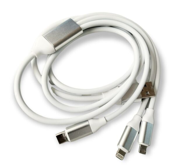 3 In 1 Portable Charging Cable 1M