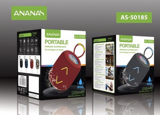 Ananas AS-50185 Portable Wireless Bluetooth Speaker 1200Mah