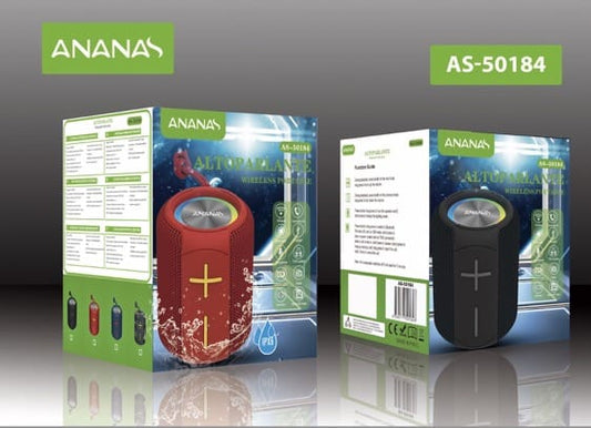 AS-50184 Portable Wireless Bluetooth Speaker