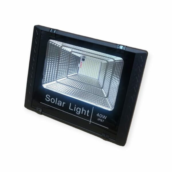 FA-5280-40W Solar Powered Flood Light With Time Switch And Remote Control