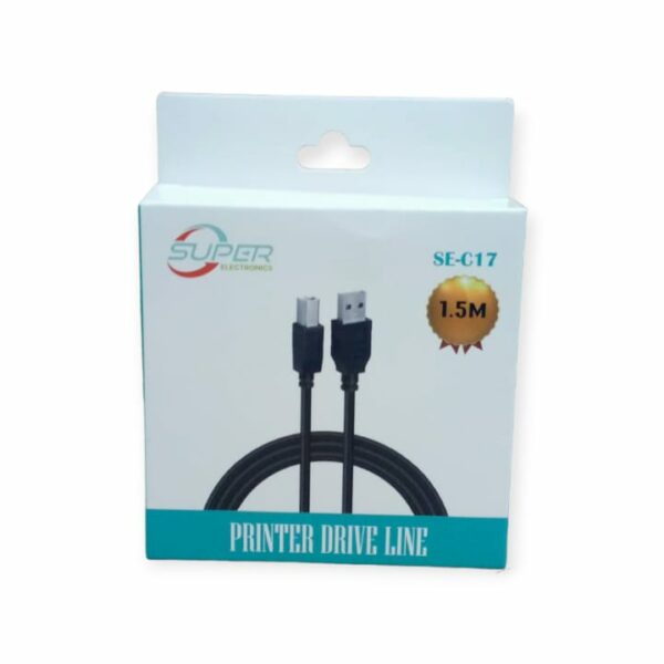 SE-C17 1.5m USB 2.0 To Printer Cable