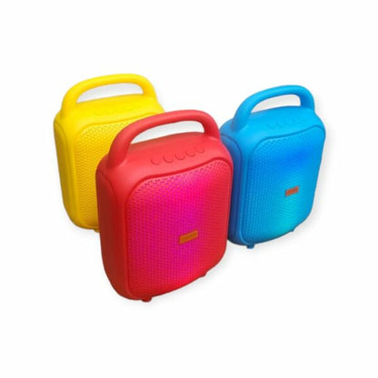 CS-0802 RGB Bluetooth Stereo RGB Multimedia Speaker. USB & Micro SD Card Playback FM Radio 8″