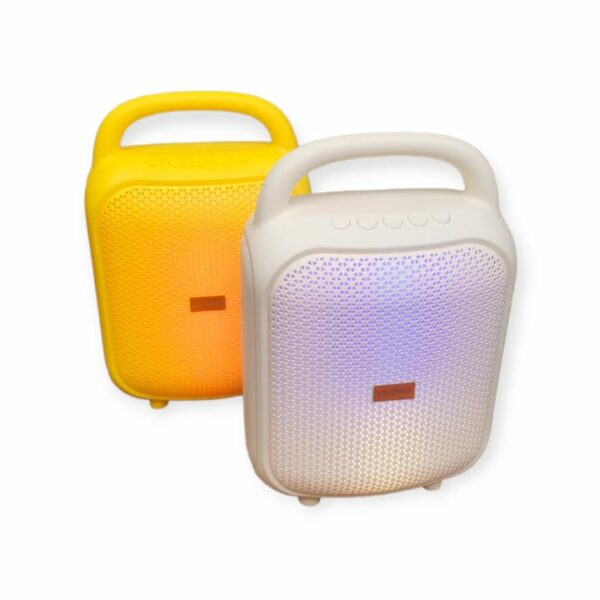 CS-0802 RGB Bluetooth Stereo RGB Multimedia Speaker. USB & Micro SD Card Playback FM Radio 8″