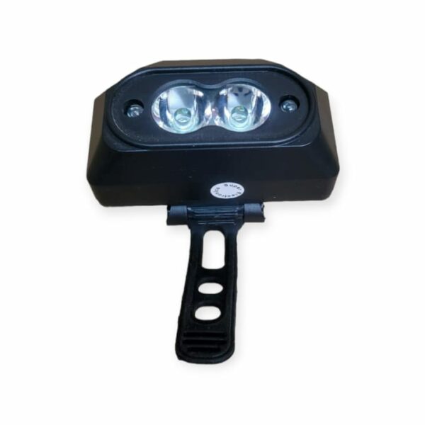 FA-909 Rechargeable Bicycle Front Light 2x XPE + 2x Red LED