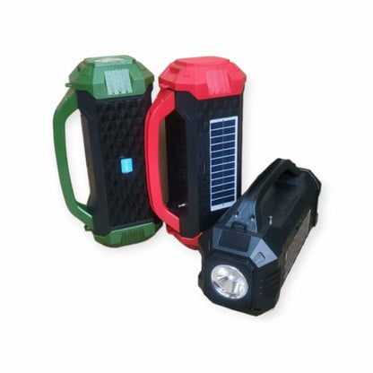 Aerbes AB-SD14 Rechargeable Solar Powered Bluetooth Speaker Flashlight