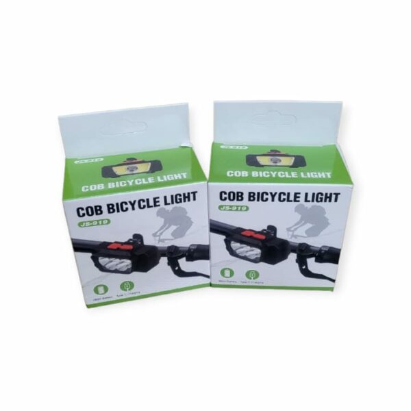 FA-919 Rechargeable Bicycle Front COB + LED Light