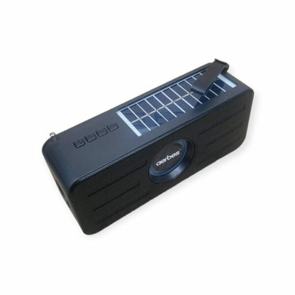 Aerbes AB-SD19 Portable Wireless Bluetooth Speaker With Flashlight And Solar Panel