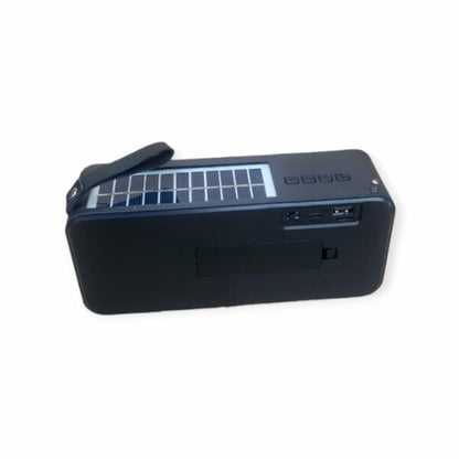 Aerbes AB-SD19 Portable Wireless Bluetooth Speaker With Flashlight And Solar Panel