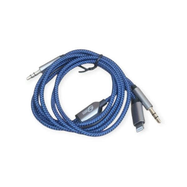 MH-245 3.5mm To 3.5mm Aux + Lightning Cable