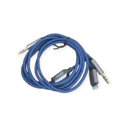 MH-245 3.5mm To 3.5mm Aux + Lightning Cable