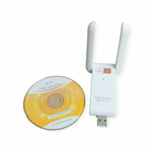 XF0809 USB 2.0 Dual Band Wifi 600M Adapter 5GHZ 866mbps & 2.4ghz 300mbps