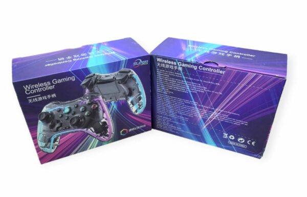 S03 RGB Transparent Shell Wireless Bluetooth Game Control For Nintendo