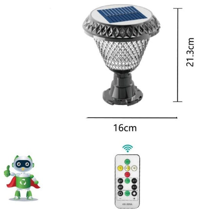 Aerbes AB-TY143 Solar Powered Garden Light RGB ,White & Warm White With Remote Control