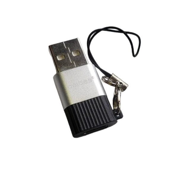 Aerbes AB-SJ40 USB 3.0 Male To Type C Female Adapter With Lanyard