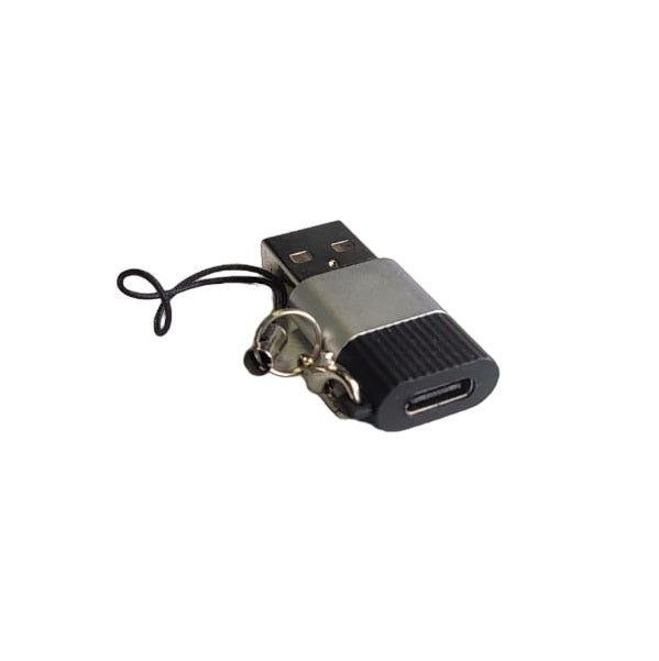 Aerbes AB-SJ40 USB 3.0 Male To Type C Female Adapter With Lanyard