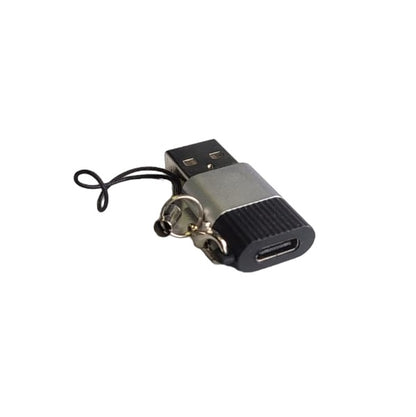 Aerbes AB-SJ40 USB 3.0 Male To Type C Female Adapter With Lanyard