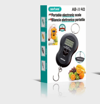 Aerbes AB-J140 Portable Digital Scale Used For Food, Fishing And Luggage