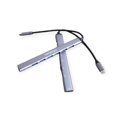 Treqa C-730 Type C Aluminum7 Ports USB 3.0 Hub