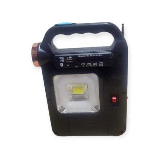 FA-1178M Multifunctional Solar Powered Bluetooth Speaker With 1 Bulb 2800mah