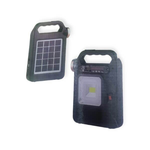 FA-1178M Multifunctional Solar Powered Bluetooth Speaker With 1 Bulb 2800mah