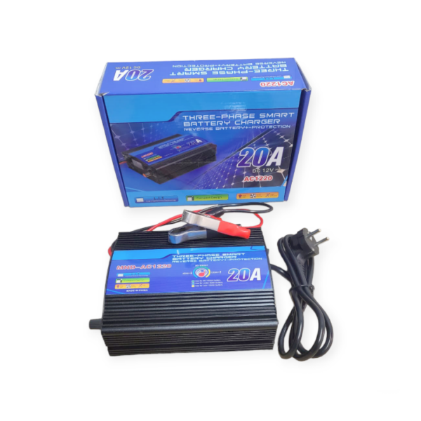 MND-20A Black Shell Three Phase Smart Battery Charger 20A