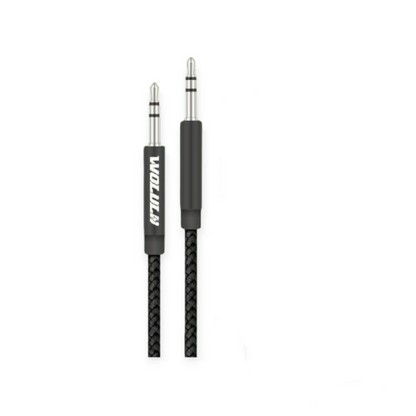 Wolulu AS-51204 Male 3.5mm To Male 3.5mm Aux Cable 1m