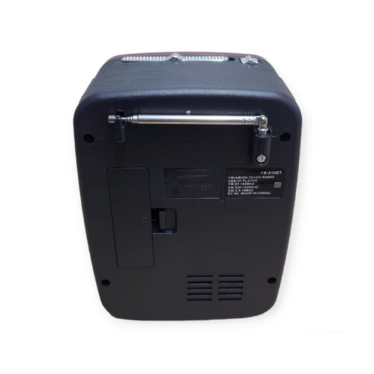 YS-216BT Rechargeable RGB Bluetooth MP3 Speaker Player With Torch