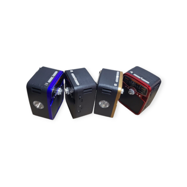YS-216BT Rechargeable RGB Bluetooth MP3 Speaker Player With Torch