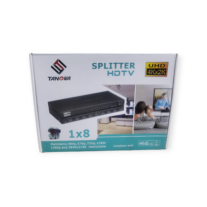 Tangka 8 Port HDMI Splitter Full HD 1080P