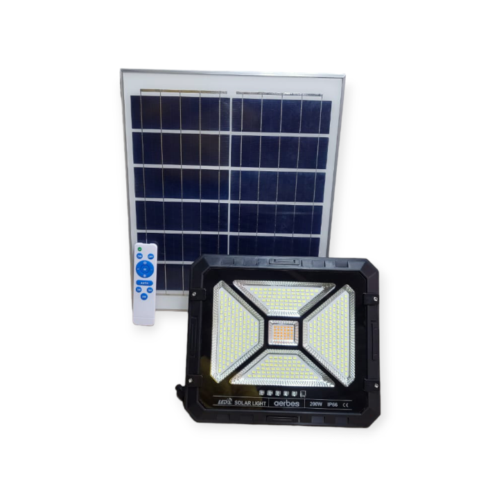 Aerbes AB-T20 LED Solar Powered Floodlight With Mosquito Repellent 200W