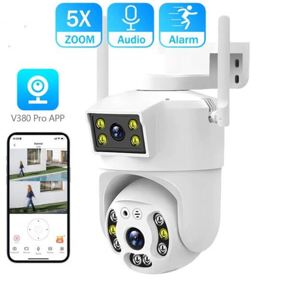 VRT-SC06-4G PTZ Waterproof Surveillance Camera V380 Pro App