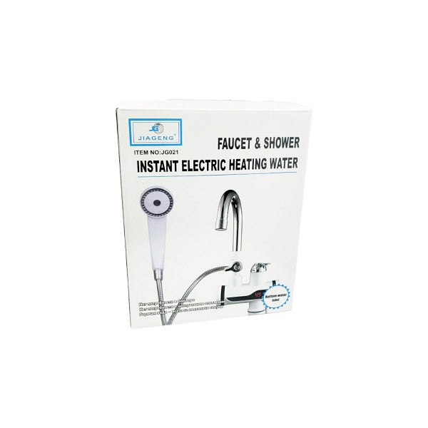 JG021 Bottom Water Inlet Heated Faucet With Shower
