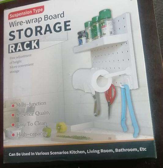 WIRE-WRAP BOARD STORAGE RACK