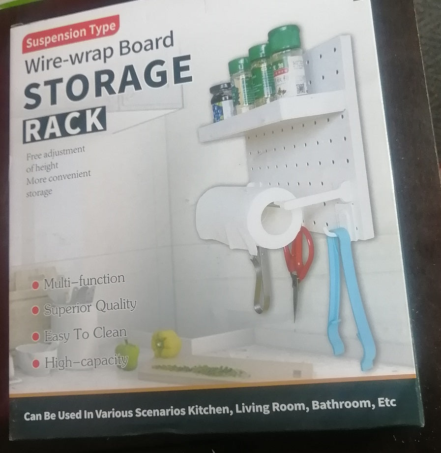 WIRE-WRAP BOARD STORAGE RACK