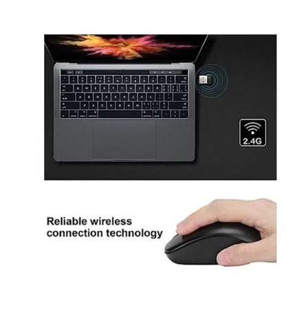 JG906 Wireless Mouse With USB Receiver For Laptop Pc
