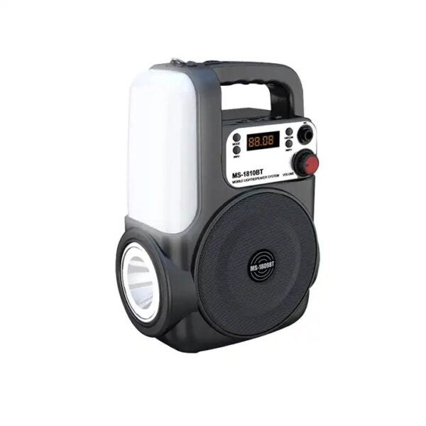 TO-11 RGB Multimedia Bluetooth Speaker With USB/SD/FM Radio MS-1810BT