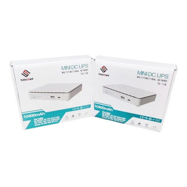 Tangka TG-118 Mini DC 10400maH UPS Battery Backup For Router And Support POE 35W