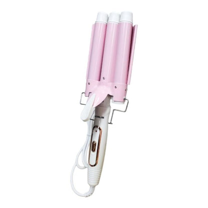 Aorlis AO-50022 Three Barrels Professional Egg Roll Curling Iron