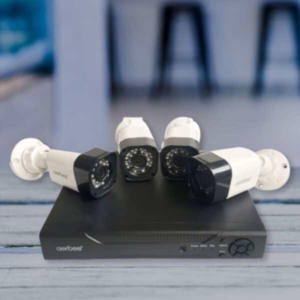 Aerbes AB-C231 1080P Full HD CCTV 4 Channel Security Camera System