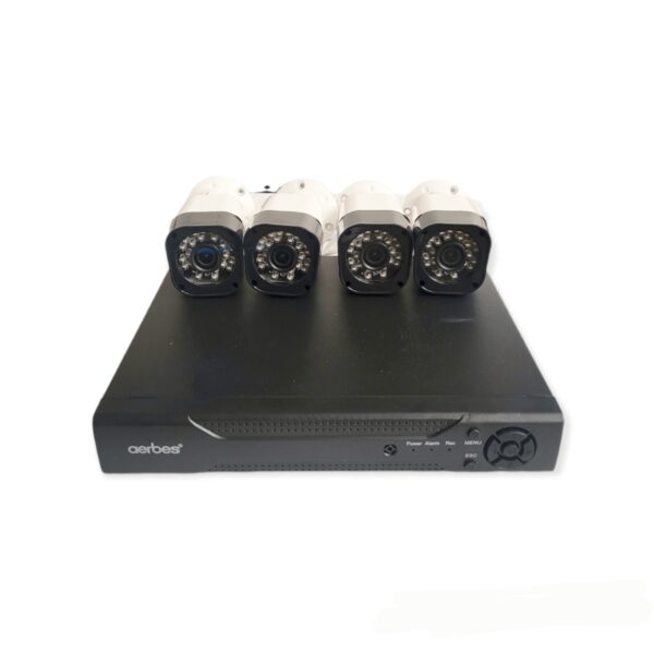 Aerbes AB-C231 1080P Full HD CCTV 4 Channel Security Camera System