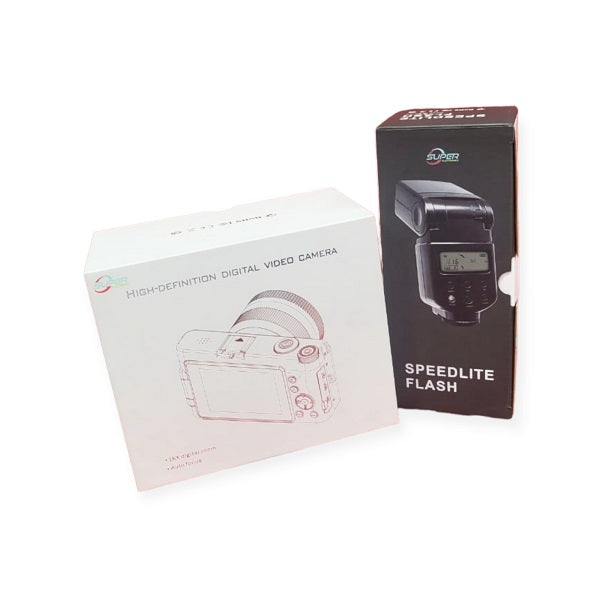 DC101LW Wide Angle 16X Digital Zoom Auto Focus Video Camera With Flash Speed Light 44MP